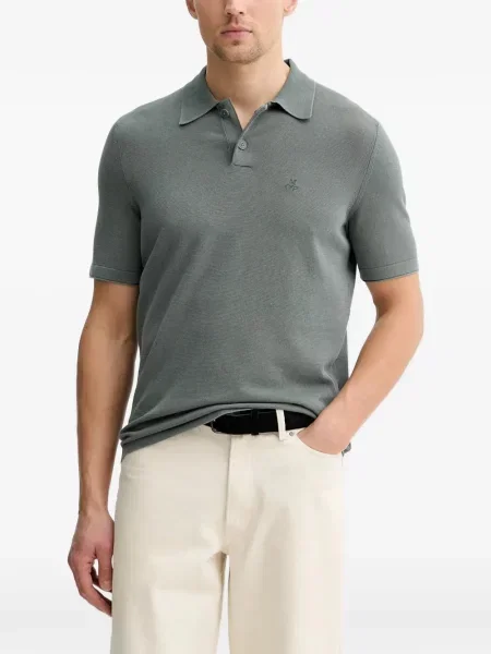 Tricou polo Marc O'polo cu autograf verde