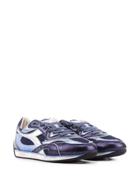 Sneakerși Diadora din piele albastru