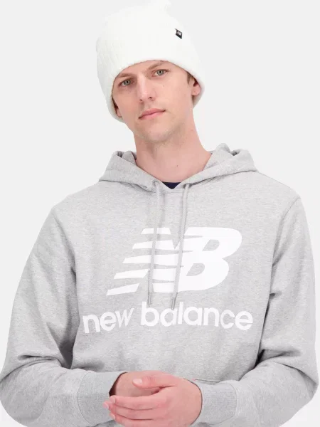 Двостороння шапка New Balance біла