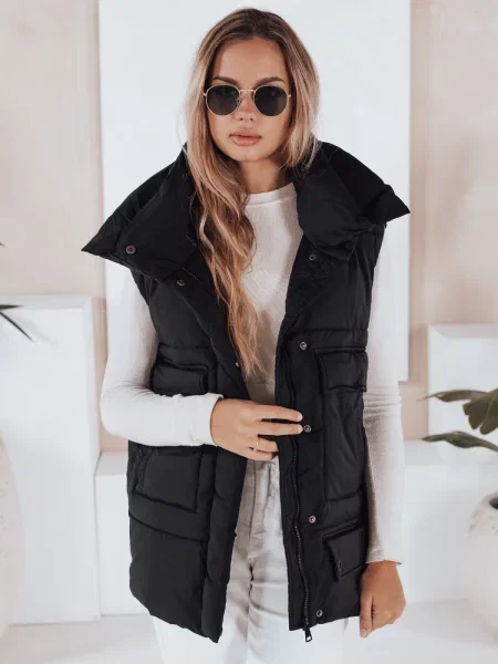 Kamizelka oversize OMALIS Dstreet czarna