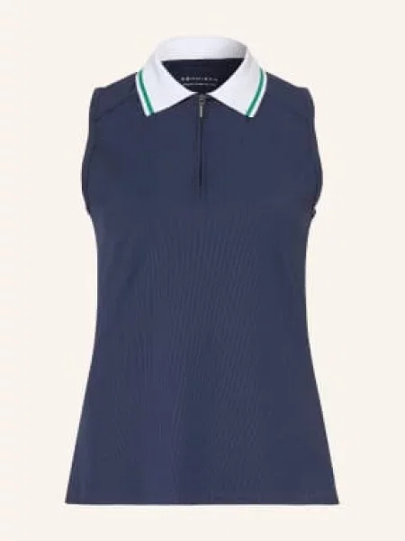 Röhnisch Koszulka Polo Z Dżerseju blau białe