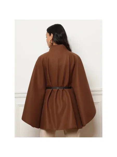 Palton La Modeuse maro
