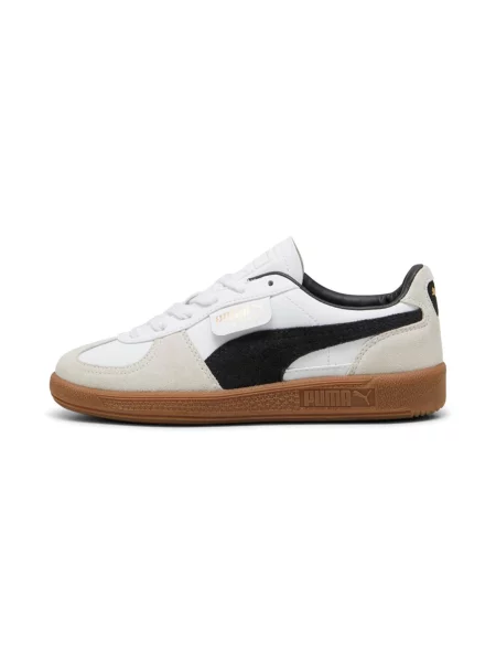 Puma gyerek velúr sportcipő Palermo Lth Jr fehér