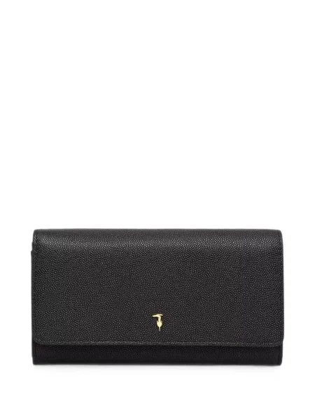 Portofel Trussardi cu autograf negru