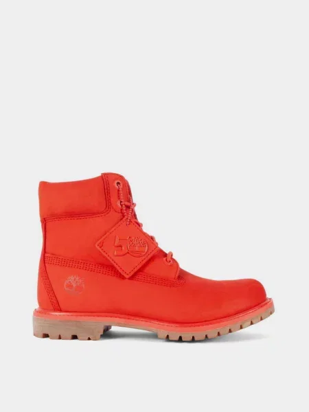 Timberland Premium Waterproof Черевики Шкіра червоний