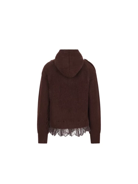 Bluza z kapturem Giuseppe Di Morabito z kapturem brązowa