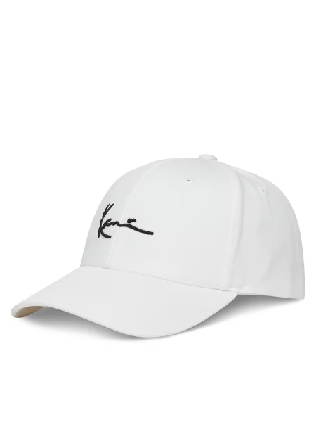 Kapa s šiltom Karl Kani Signature Essential bela