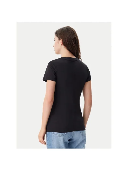 Calvin Klein Jeans Tričko Logo čierna