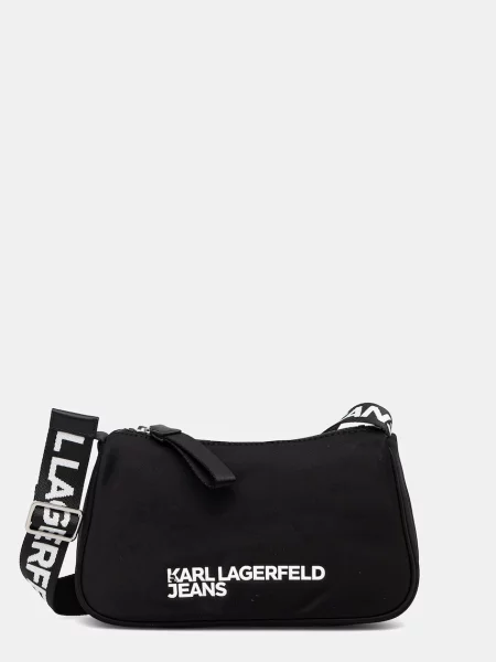 Karl Lagerfeld Jeans Kabelka čierna