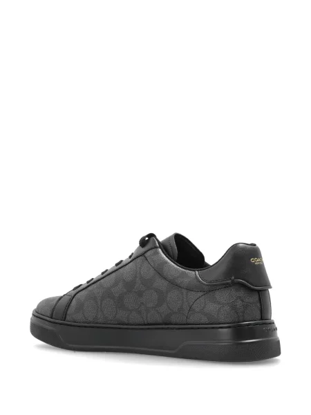 Sneakerși Coach cu imagine negru