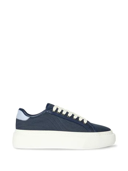 Sneakerși Paul Smith cu platformă albastru