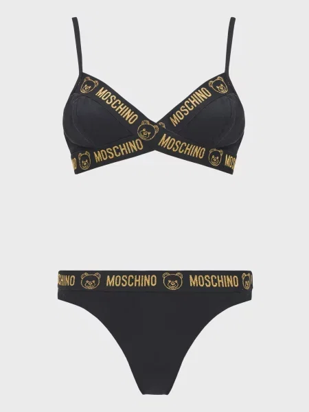 Бюстгальтер Moschino черный
