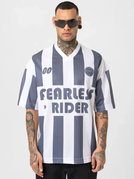 Dandalo Tricou gri bazalt alb