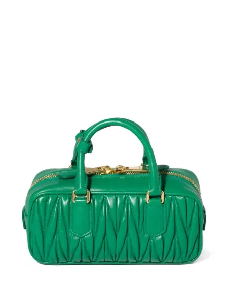 Geantă Miu Miu din piele verde