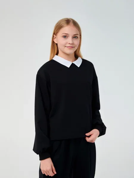 Дитячий Світшот SMIL чорний