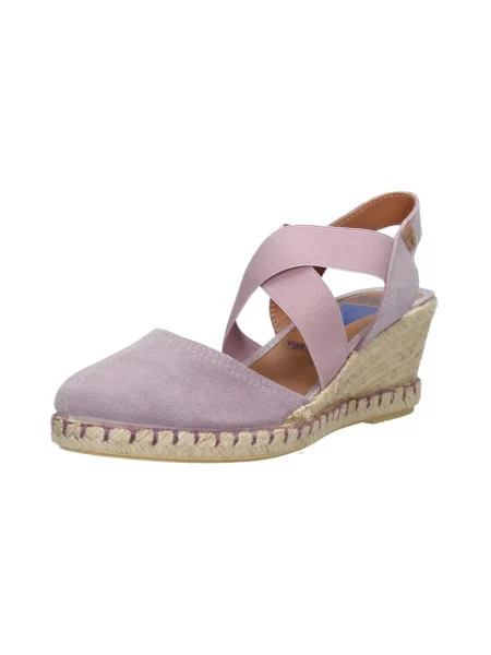 Espadryle Verbenas zamszowe fioletowe