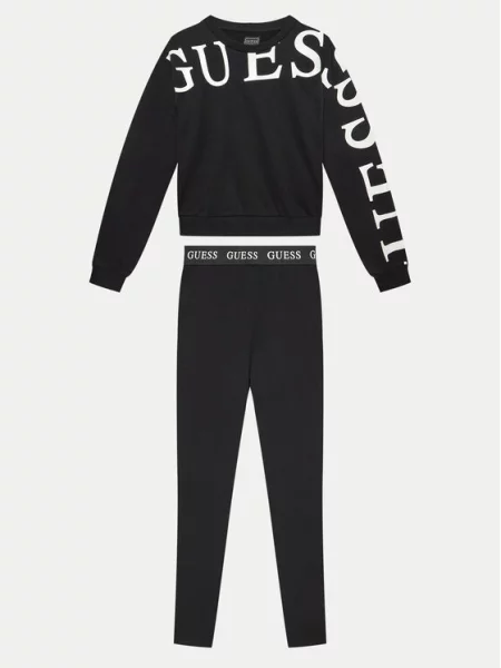 Детский спортивный костюм Guess черный