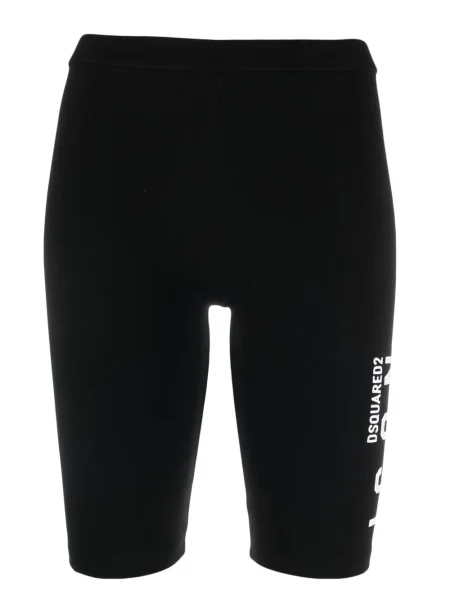 Pantaloni scurți de sport Dsquared2 negru