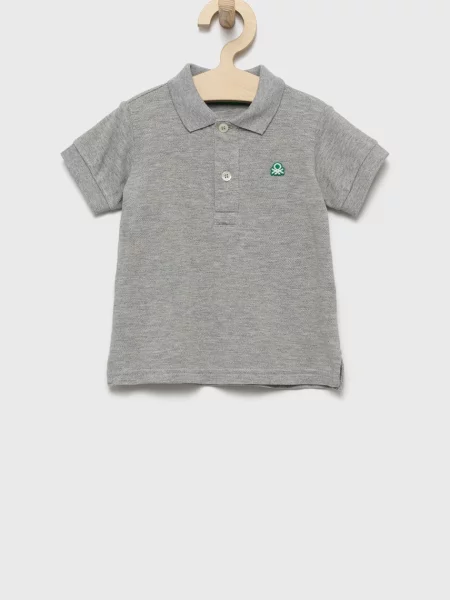 United Colors of Benetton Dětská polokošile šedé