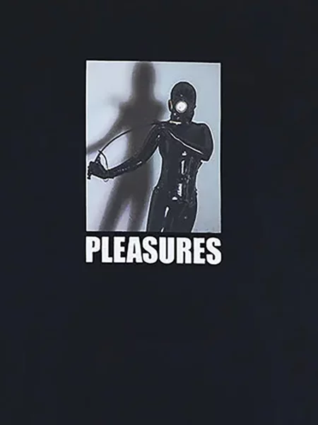 Tricou Pleasures cu imagine negru