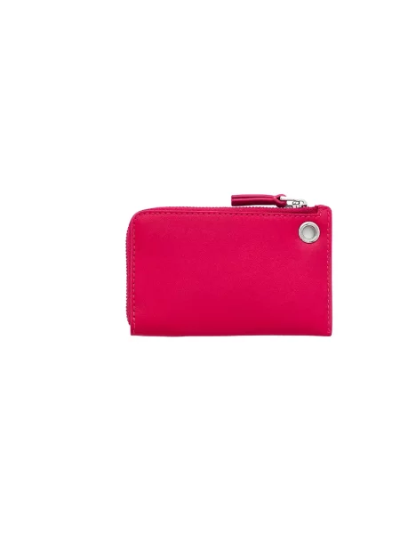 Portfel Marc Jacobs skórzany różowy