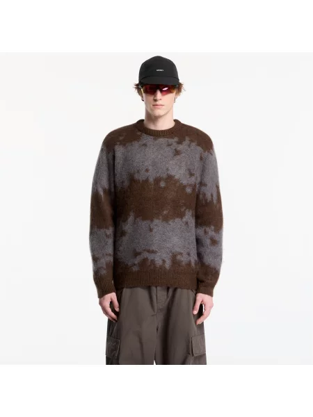 Pulover Gramicci Mohair Splatter Sweater Slate Splatter L