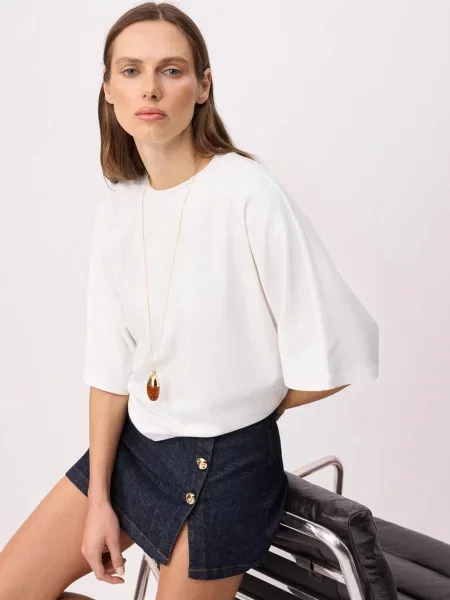 Trendyol Tricou alb