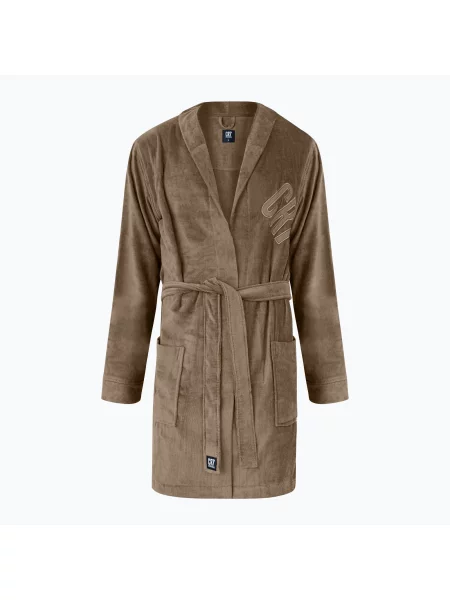 Szlafrok Bathrobe sand brązowy