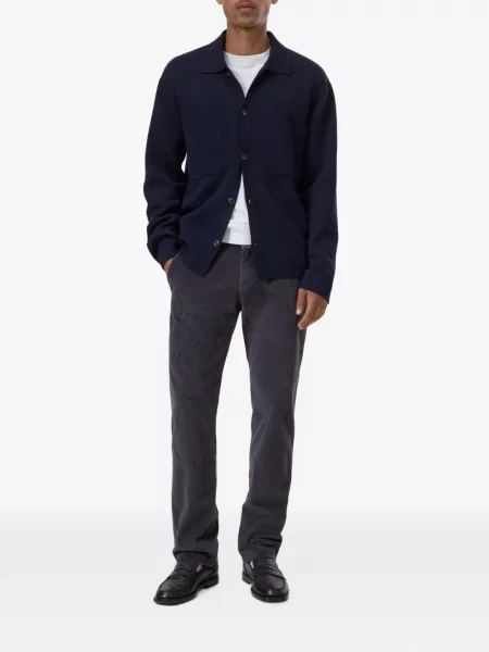Pantaloni Closed de catifea cord albastru