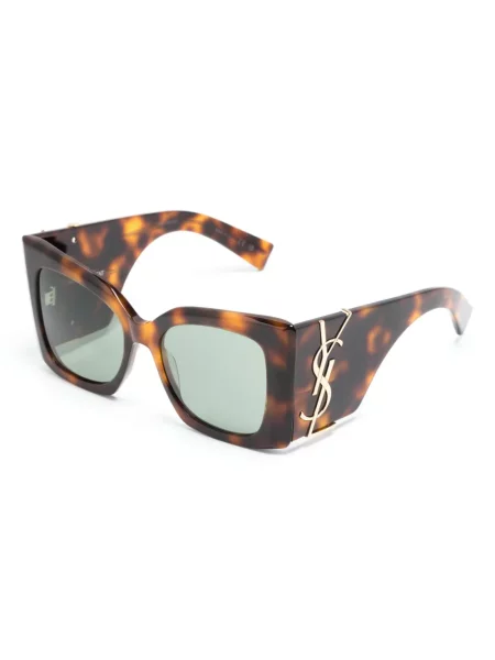 Saulės akiniai Saint Laurent Eyewear ruda