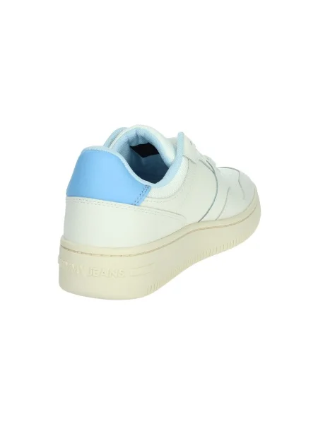 Pantofi Tommy Hilfiger retro alb