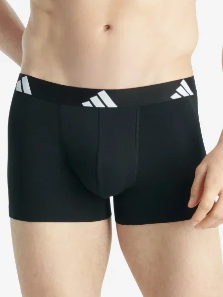 ADIDAS SPORTSWEAR Boxeralsók Active Flex szürke melír / fekete fehér