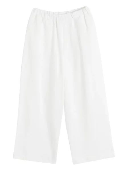 Pantaloni Chinti & Parker cu imagine alergare cu picior lat alb