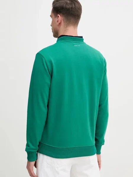 Pepe Jeans melegítőfelső DUMAS CREW zöld