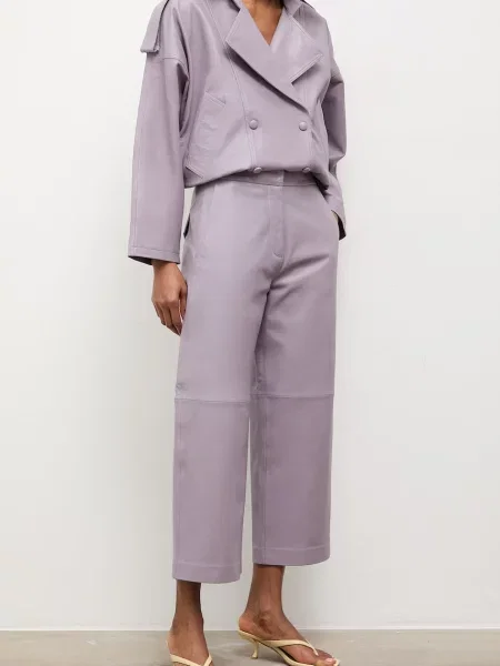 Кожаные брюки Answear.lab