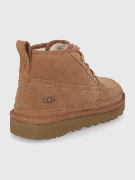 Замшевые кроссовки Ugg коричневые