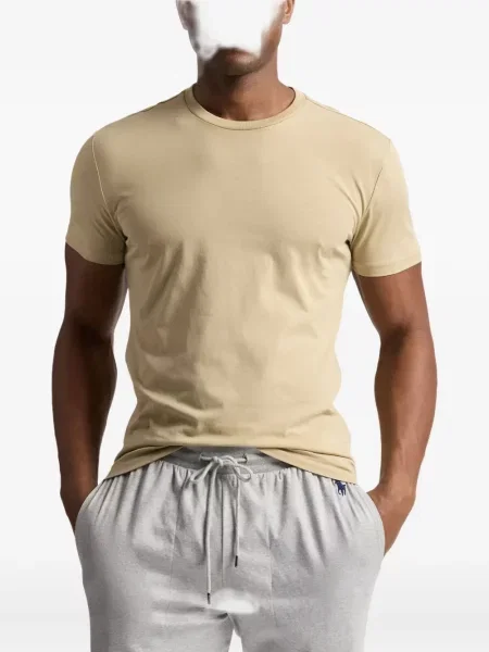 Tricou polo Polo Ralph Lauren cu dungi cu două rânduri de nasturi cu aplicații negru
