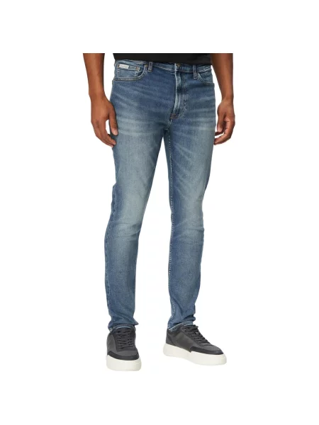 Blugi Calvin Klein Jeans albastru