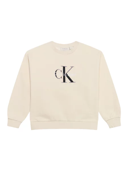 Palton copii Calvin Klein Jeans alb