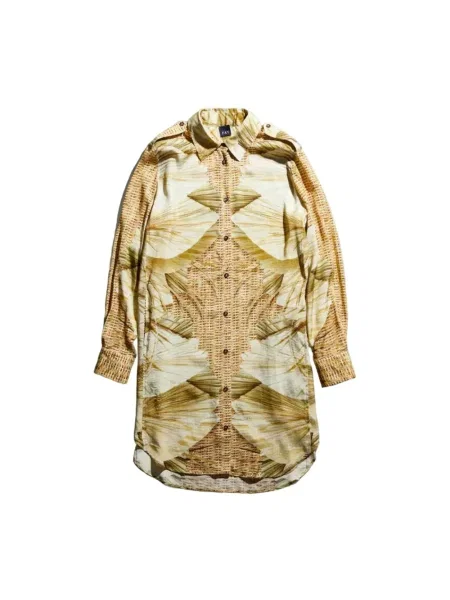 Wielobarwność sukienka koszulowa Fay