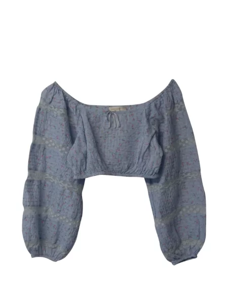 Top Loveshackfancy modrá