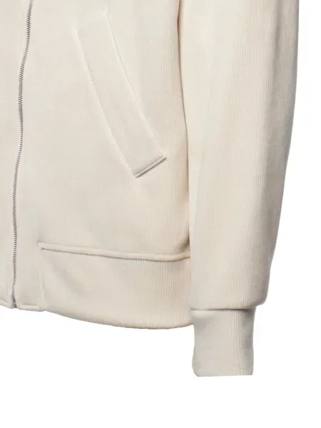 Cardigan Giuliano Galiano de catifea cord alb