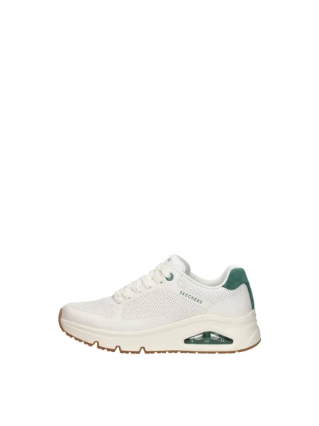 Sneakersy Skechers skórzane białe