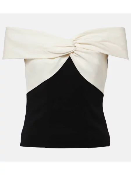 Top Roland Mouret biały