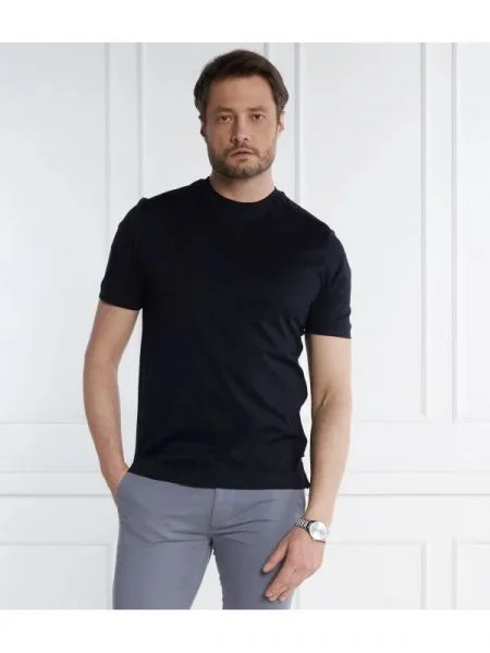BOSS BLACK Tricou P-Tiburt negru