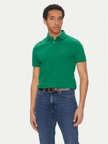 Tommy Hilfiger Polo zielony