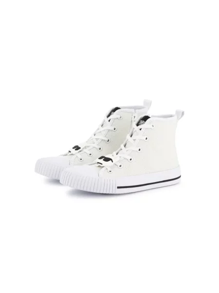 Sneakersy dziecięce Karl Lagerfeld białe