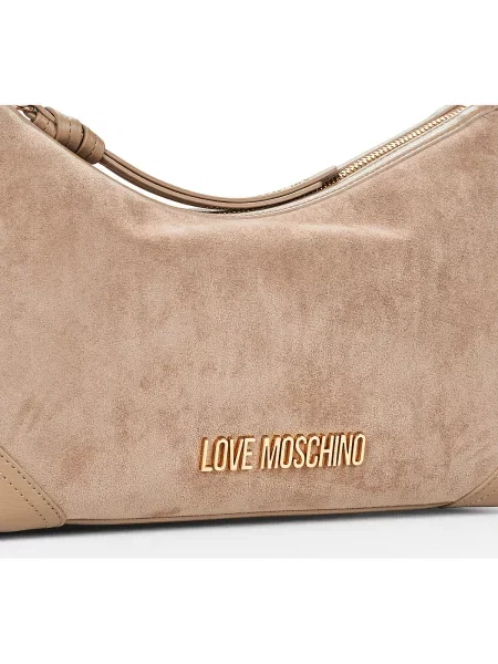 Kabelka Love Moschino béžová