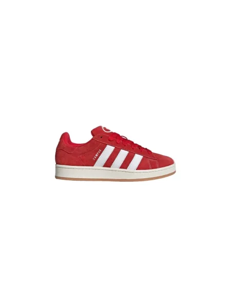 Sneakersy Adidas Campus zamszowe białe