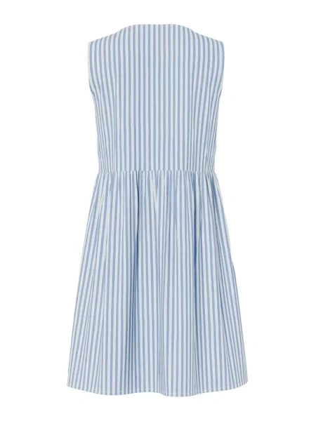 PIECES Rochie de vară PCJolly albastru deschis alb